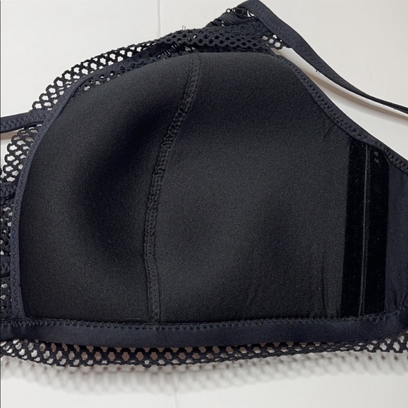 NWOT Becca 2XL black lace swim top - Picture 7 of 8